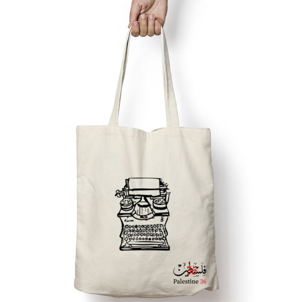 Typewriter Tote Bag Thumbnail